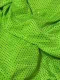 Lime Green with Sequins
