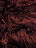 Maroon Tie Dye Velvet