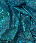 Turquoise Subtle Snakeskin Foil