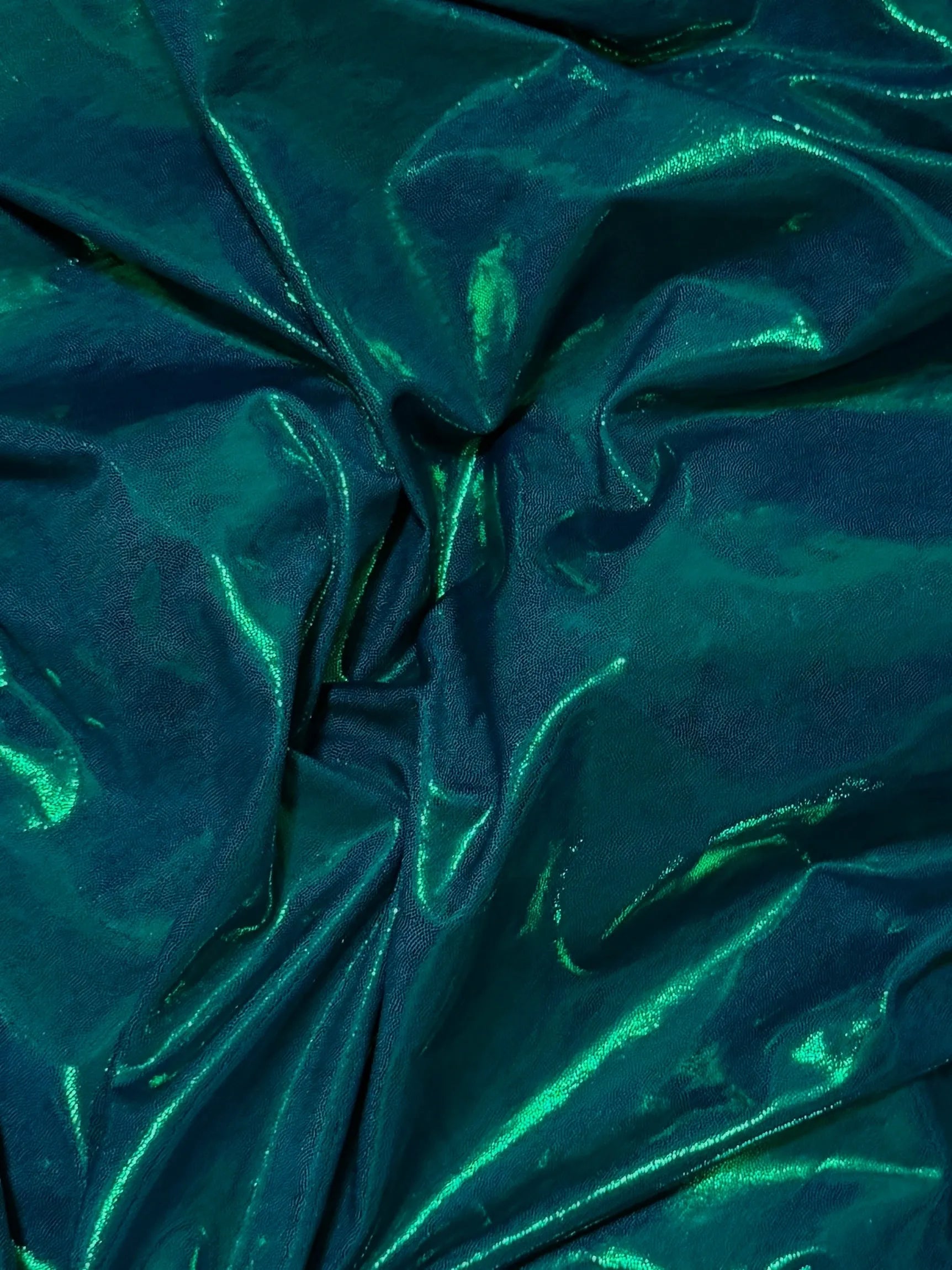 Turquoise and Green Foil
