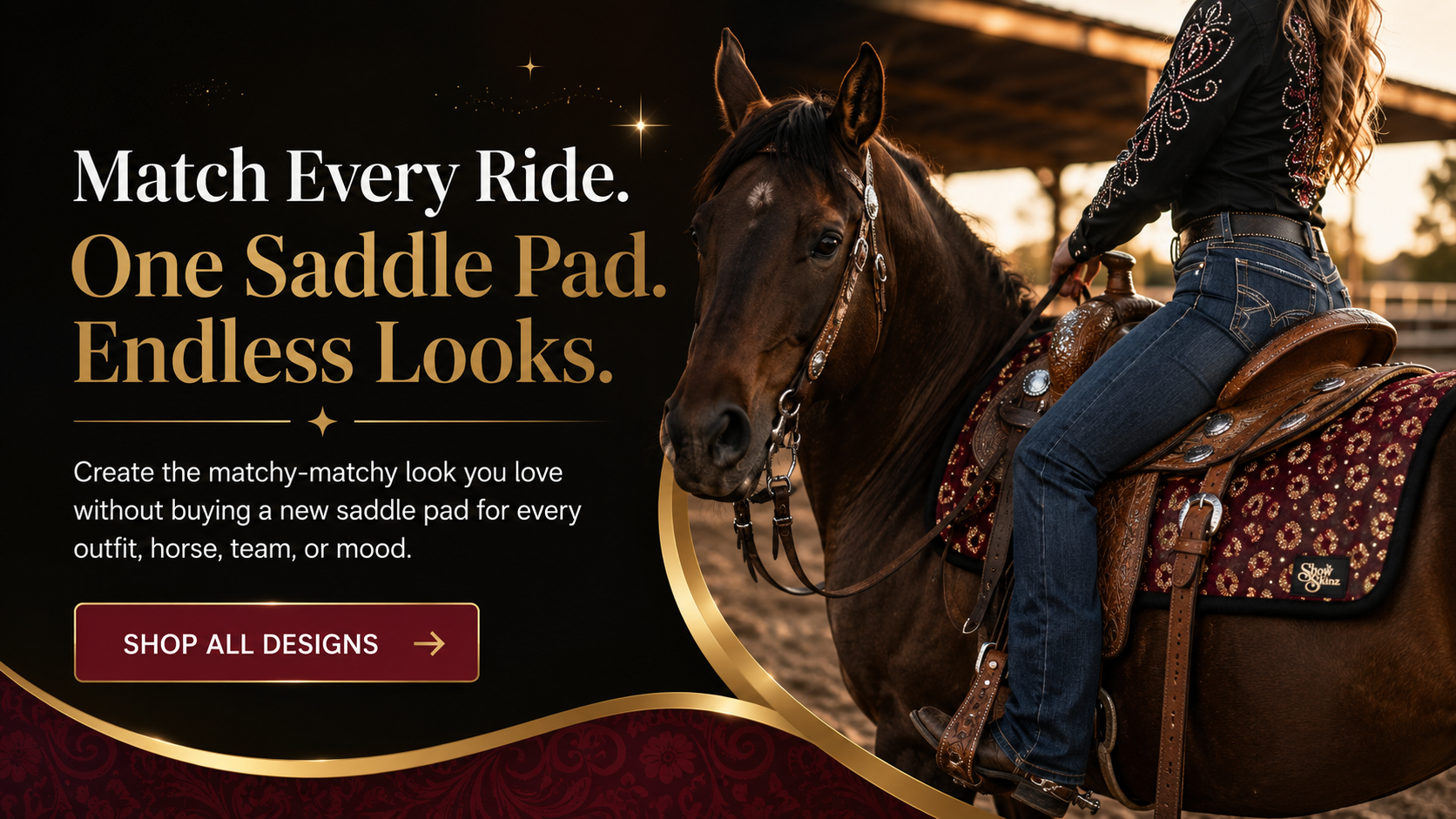 Reusable Saddle Pad Covers for Every Ride